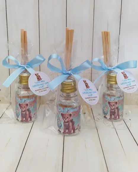 Mini Aromatizador Mapa Mundi Safari Lembrancinha