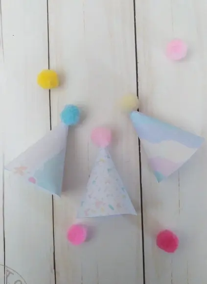 Mini Chapeu para Docinhos Primeira Volta Sol Margarida Candy