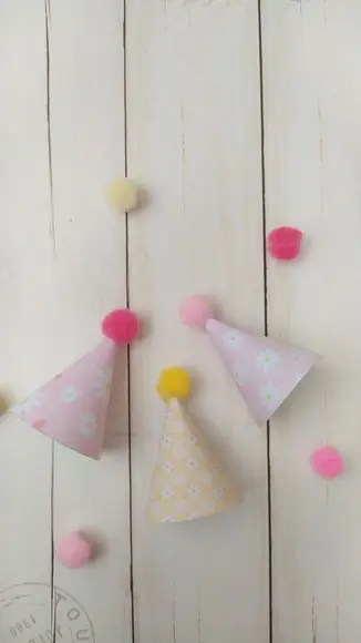 Mini Chapeuzinho para Docinhos Margarida Aniver Infantil
