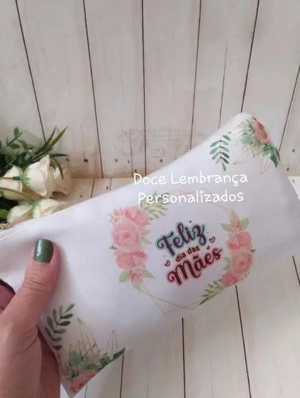 Nécessaire Dia das Mães Personalizada Presente Lembrancinha