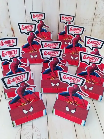 Porta Bis Duplo Homem Aranha Personalizado