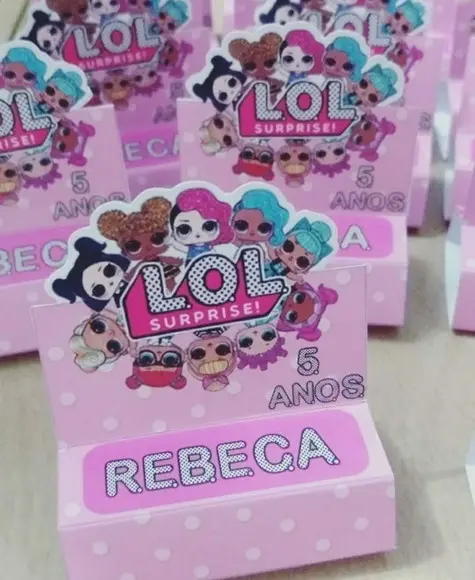 Porta Bis Duplo Lol Surprise Personalizado