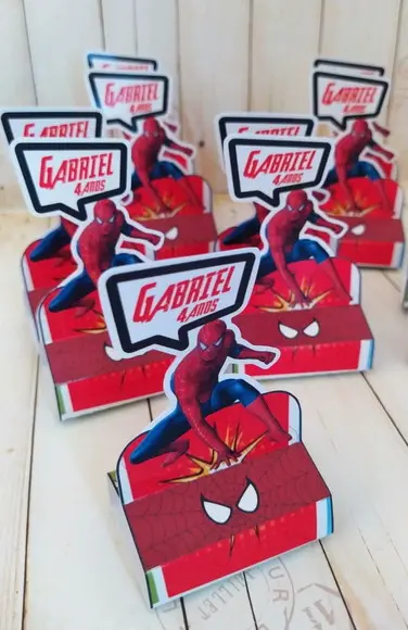 Porta Bis Duplo Homem Aranha Personalizado