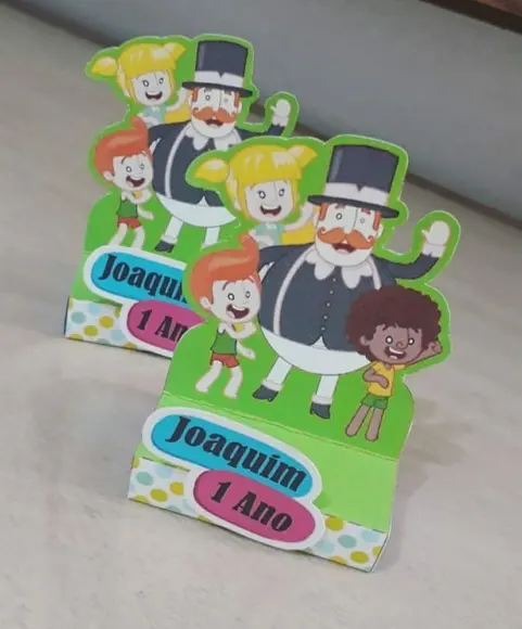 Porta Bis Duplo Mundo Bita Personalizado