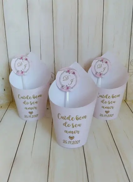 Rótulo + Tag para Mini Suculentas Casamento/noivado