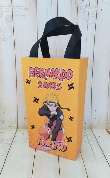 Sacolinha Personalizada Naruto