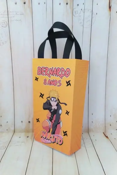 Sacolinha Personalizada Naruto