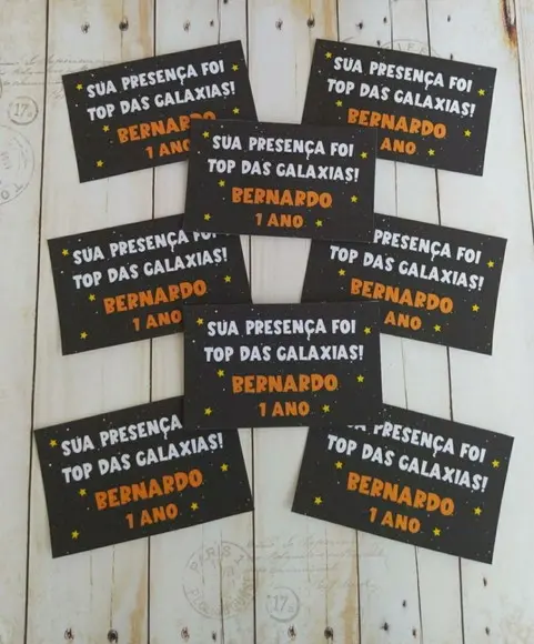 Tag Astronauta para Lembrancinhas/ Tag Agradecimento