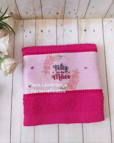 Toalhinha Personalizada Dia das Mães