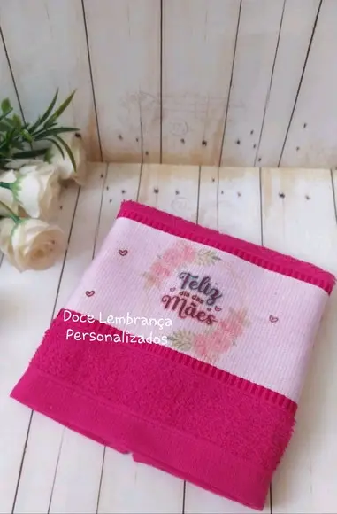 Toalhinha Personalizada Dia das Mães
