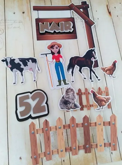 Topper Agro Fazendeiro/topper Fazendeira 3d