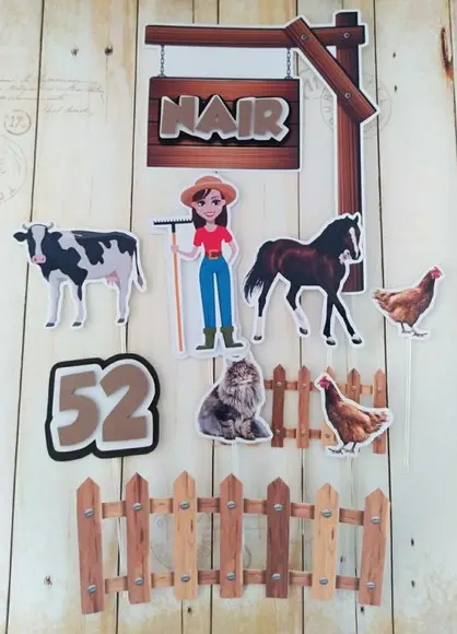 Topper Agro Fazendeiro/topper Fazendeira 3d