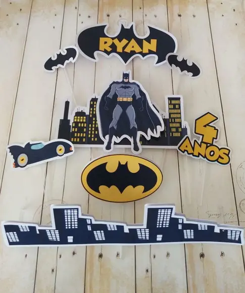 Topper de Bolo Batman