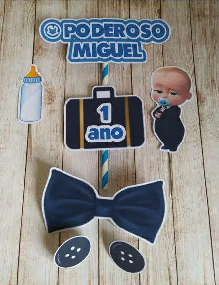 Topper para Bolo Poderoso Chefinho