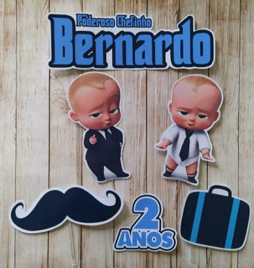 Topper para Bolo Poderoso Chefinho