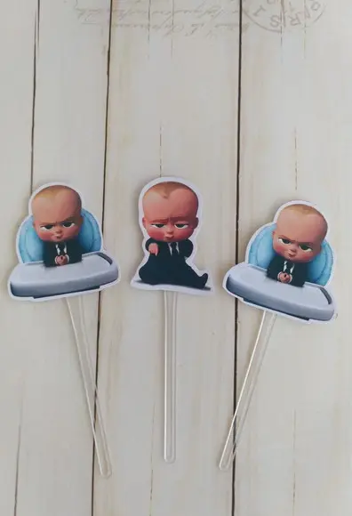 Topper para Docinhos 30 Unidades Poderoso Chefinho