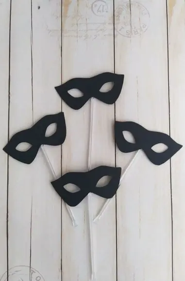 Topper para Docinhos Baile de Máscara