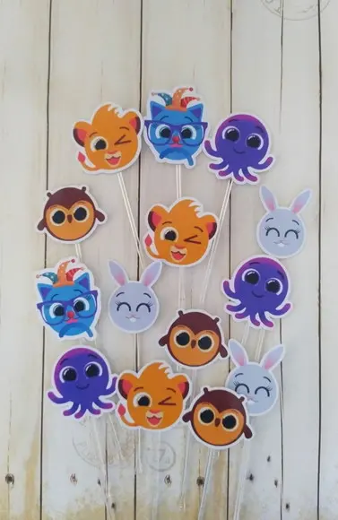 Topper para Docinhos Bolofofos 30 Unidades