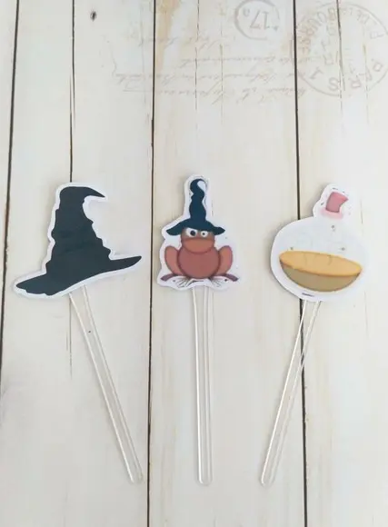 Topper para Docinhos Harry Potter 30 Unidades
