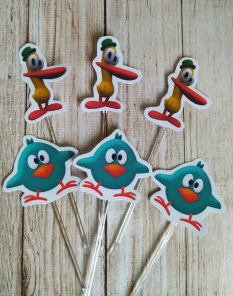 Topper para Docinhos Pocoyo 30 Unidades