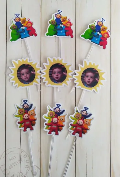 Topper para Docinhos Teletubbies Menino