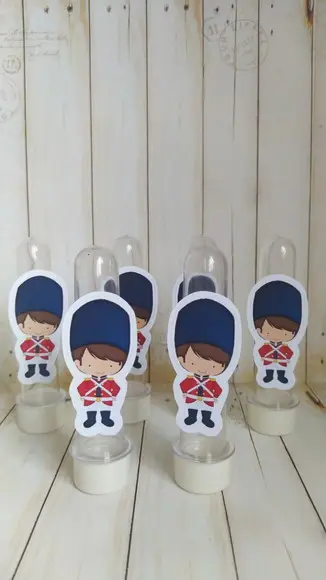 Tubetes Soldadinho Quebra Nozes