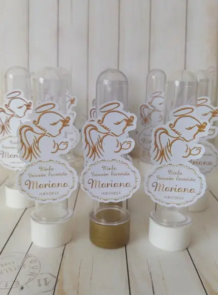 Tubetes Primeira Eucaristia Lembrancinha