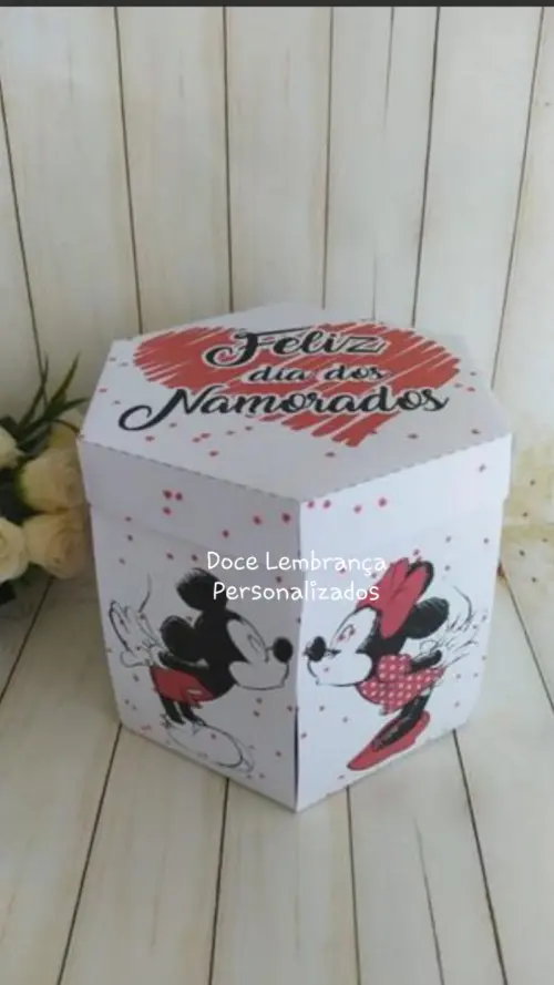 Caixa Surpresa Aniversário Namoro, Casamento, Namorados