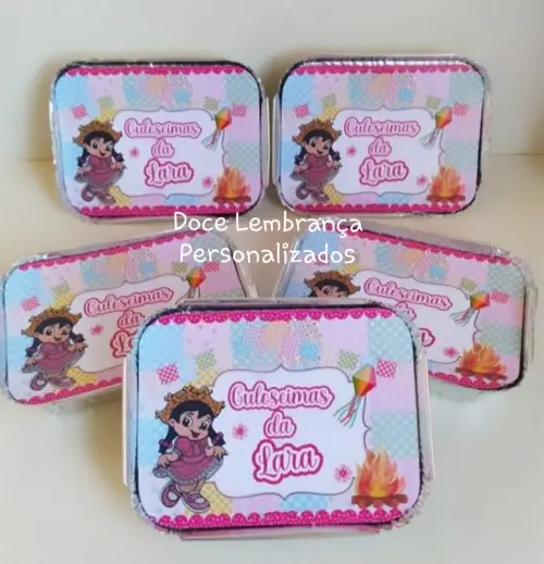Marmitinhas Festa Junina/arraiá Kit Lanche Festa na Escola