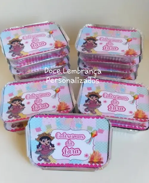 Kit 32 Peças Lembrancinhas Festa Junina/arraiá Menina