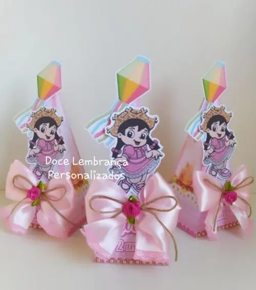Kit 32 Peças Lembrancinhas Festa Junina/arraiá Menina