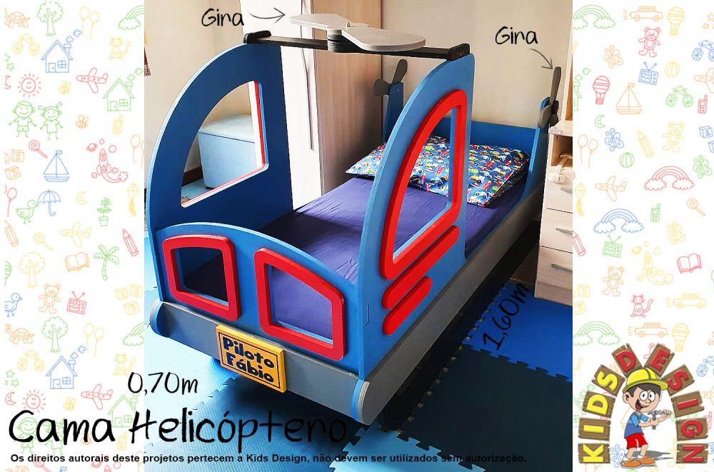 Cama Helicóptero, Cama Carro, Cama carrinho