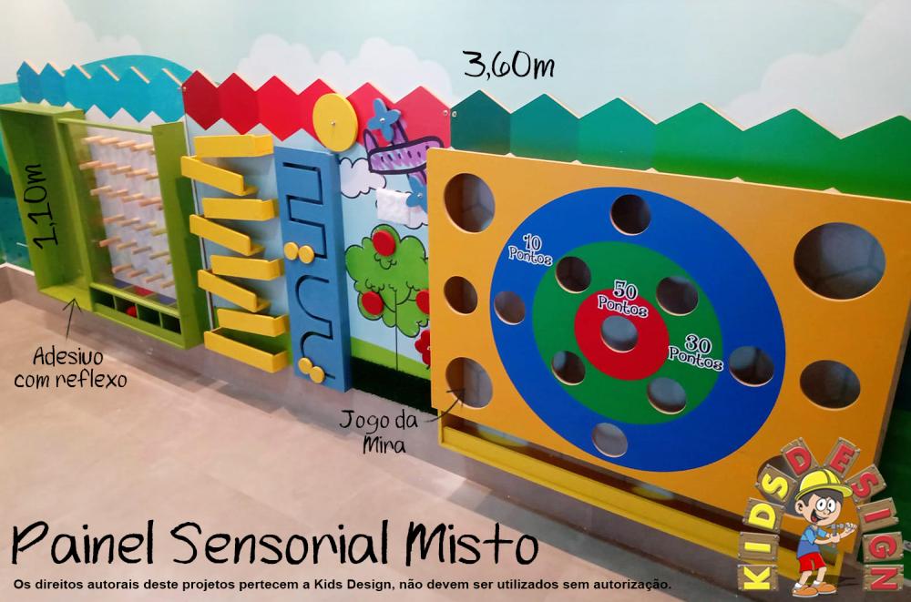 Painel Sensorial, Painel Lúdico, Painel de Atividades