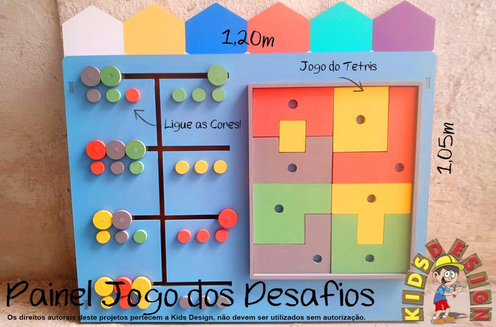 Conjunto Painel Jogos