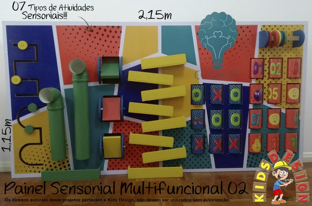 Painel Sensorial Multifuncional 02
