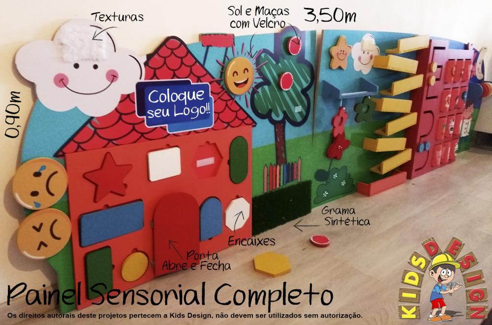 Painel Sensorial, Painel Lúdico, Painel de Atividades