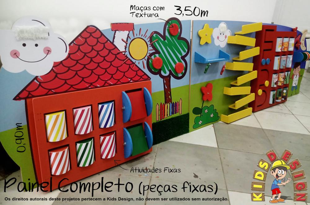 Painel Sensorial, Painel Lúdico, Painel de Atividades