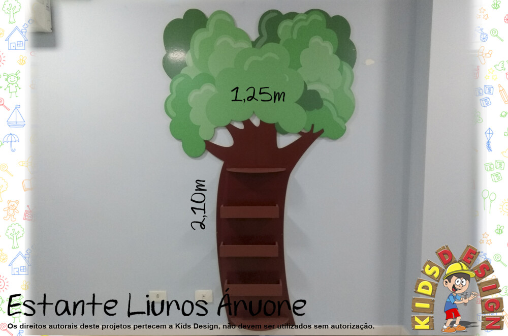 Estante Infantil Árvore