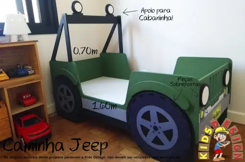 Cama Infantil Jeep