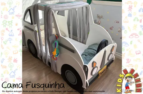 Cama Fusca,Cama Carro Fusca, Cama Fusquinha, Cama carro Fusquinha