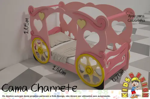 Cama Infantil Charrete