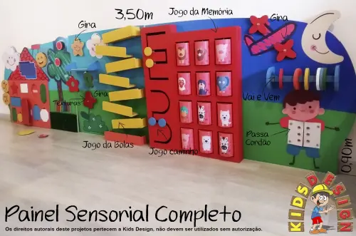 Painel Sensorial Completo