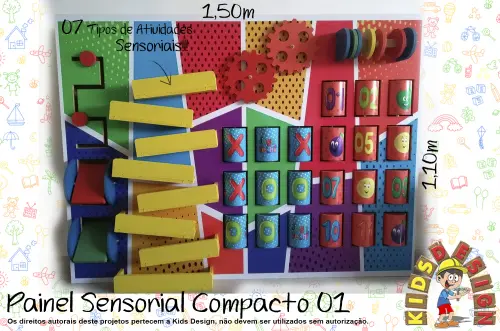Painel Sensorial Compacto