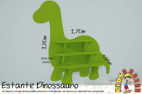 Estante Dinossauro