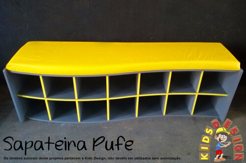 Sapateira com Pufe