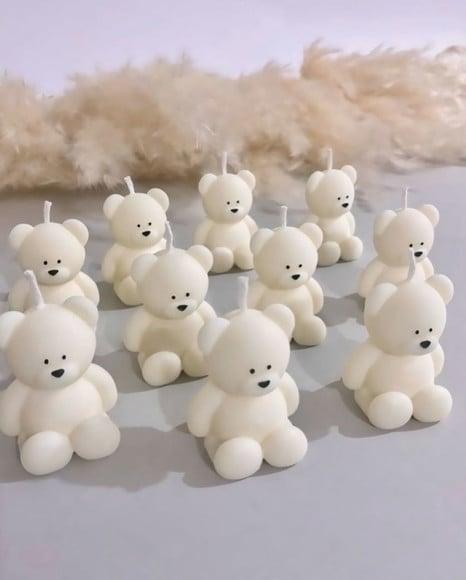 Mini Velas Ursinho Aromatizada