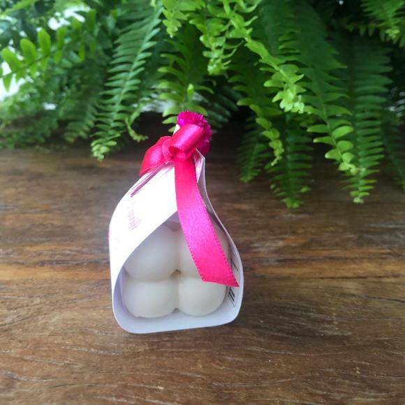 Mini Vela Bubble com Lapela Personalizada