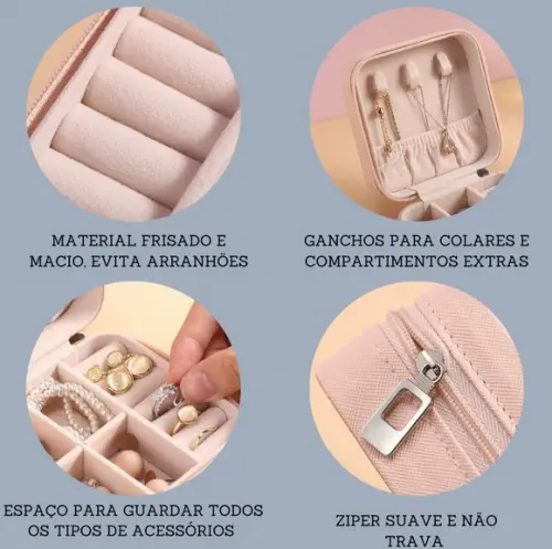 Mini Porta-joias Nome Personalizado