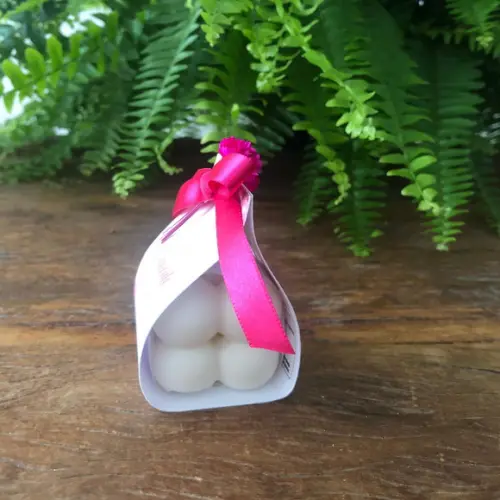 Mini Vela Bubble com Lapela Personalizada