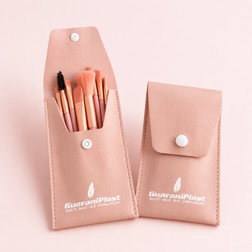 Kit 8 Mini Pincéis para Maquiagem Personalizado.